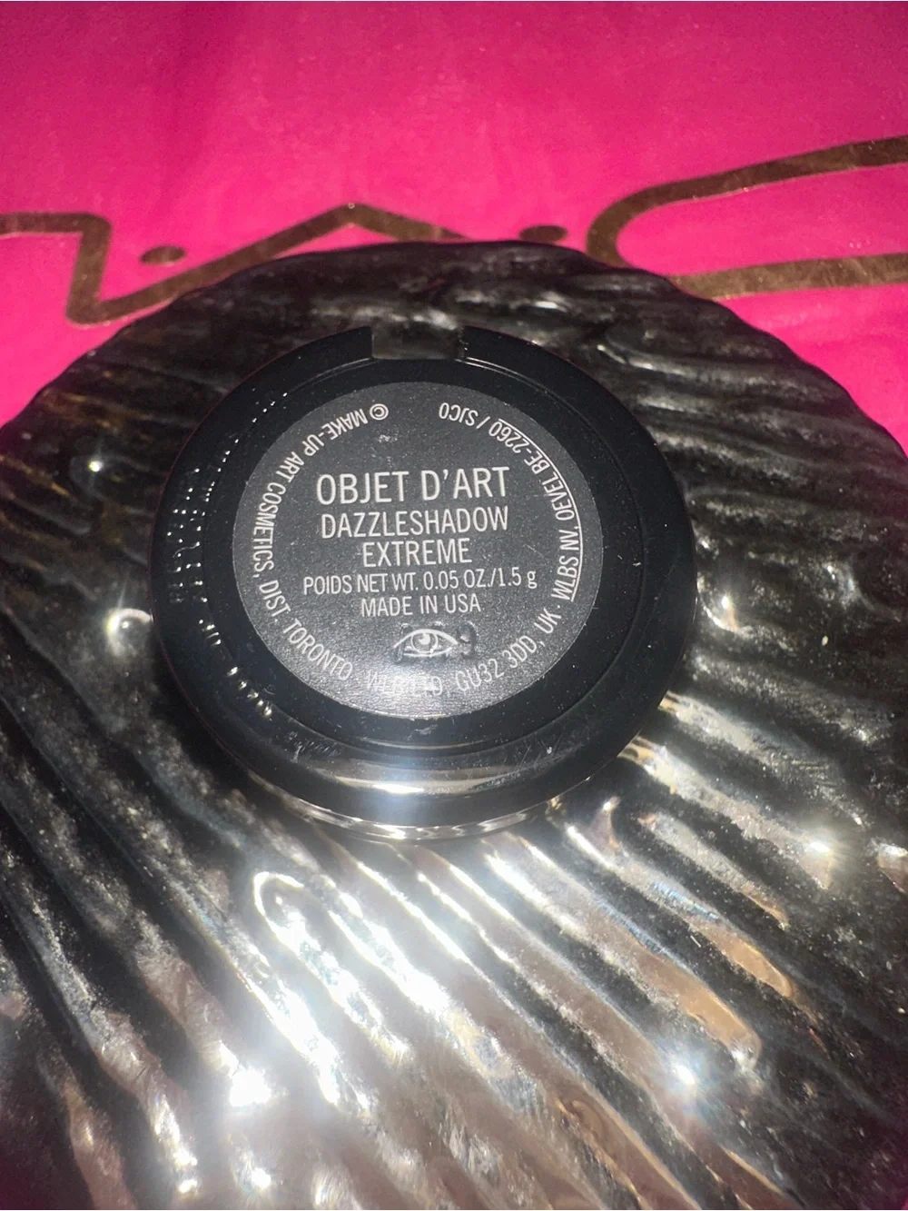 MAC Objet D’ Art Dazzleshadow Extreme Eyeshadow — Discontinued